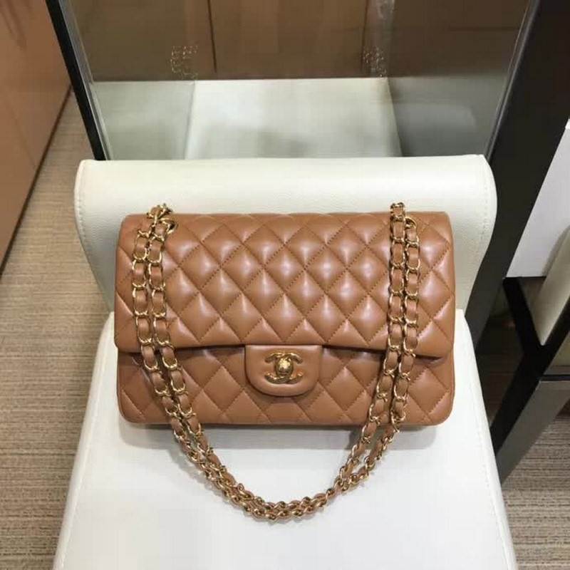 high quality handbag 119003 lambskin flap bag 1112