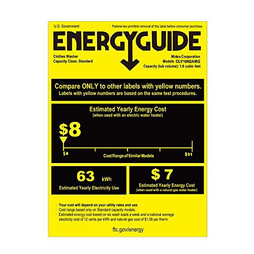 Machine, 11lbs Capacity Fully Automatic Compact Washer with Wheels