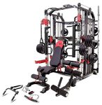 MiM USA Hercules 1001, Commercial Smith, Functional Trainer, Power Cage, Leg Press, Dip Chin Station, Jammer Arms, Adj. Weight Bench
