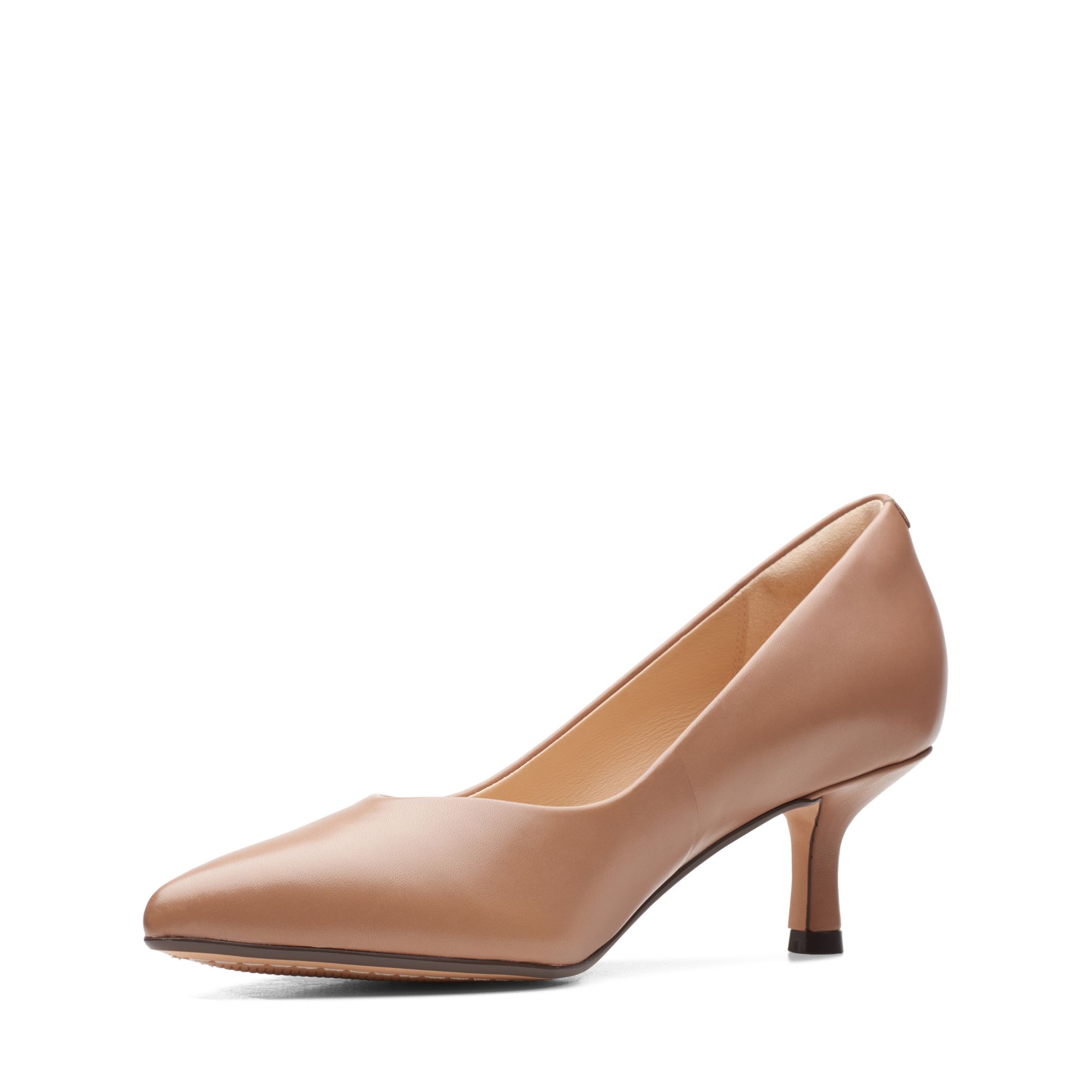 Women  Violet 55 Court Praline Leather