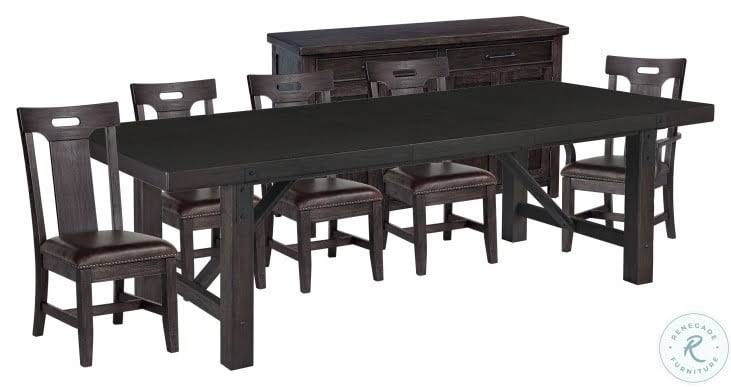S233-165 Stout Extendable Leg Dining Table