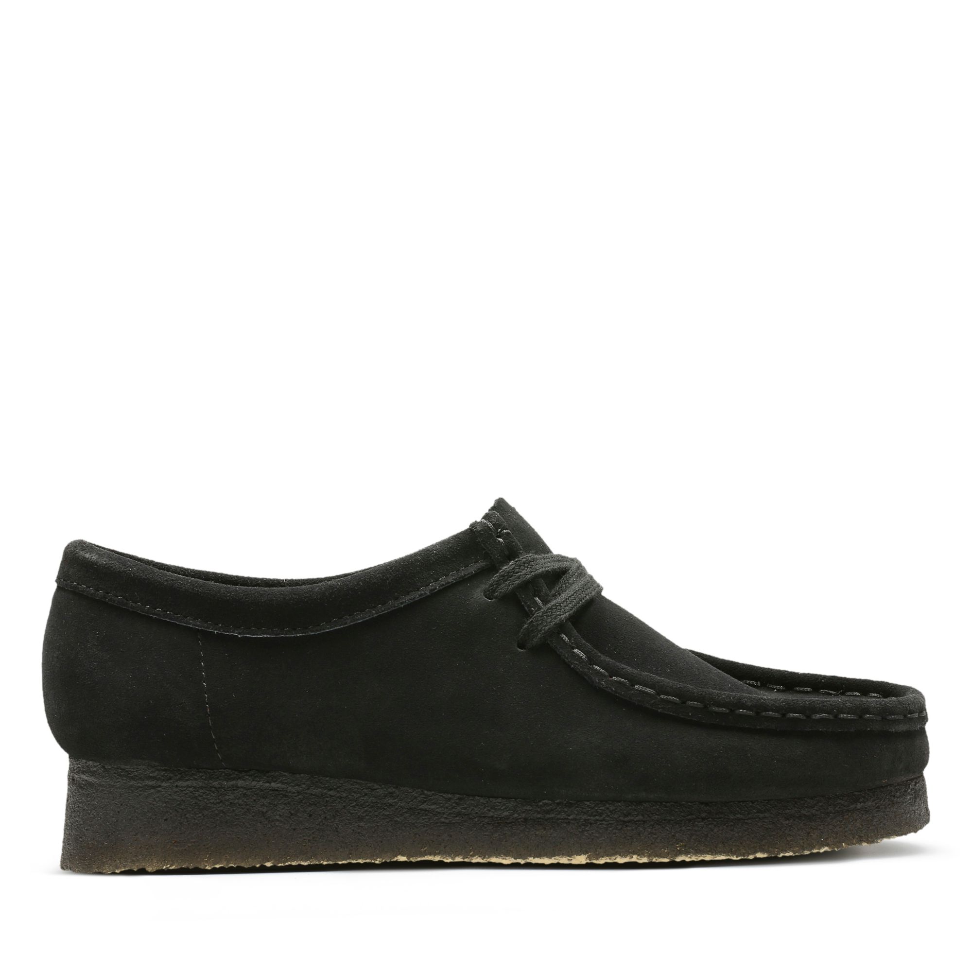Women Wallabee Black Sde