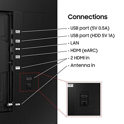 65-Inch 4K UHD HDR Smart TV with Alexa Built-in (UN65AU8000FXZA/ 2021 Model