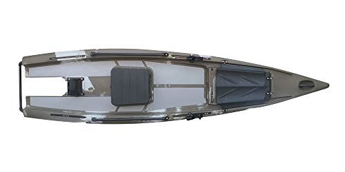 BKC MK13 13-Foot Solo Fishing Kayak w/Paddle (Green Camo)