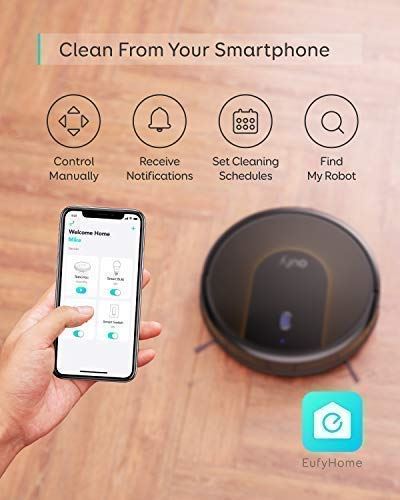 Self-Charging Robot Vacuum Cleaner with  Wi-Fi, Super-Thin and 1500Pa Suction