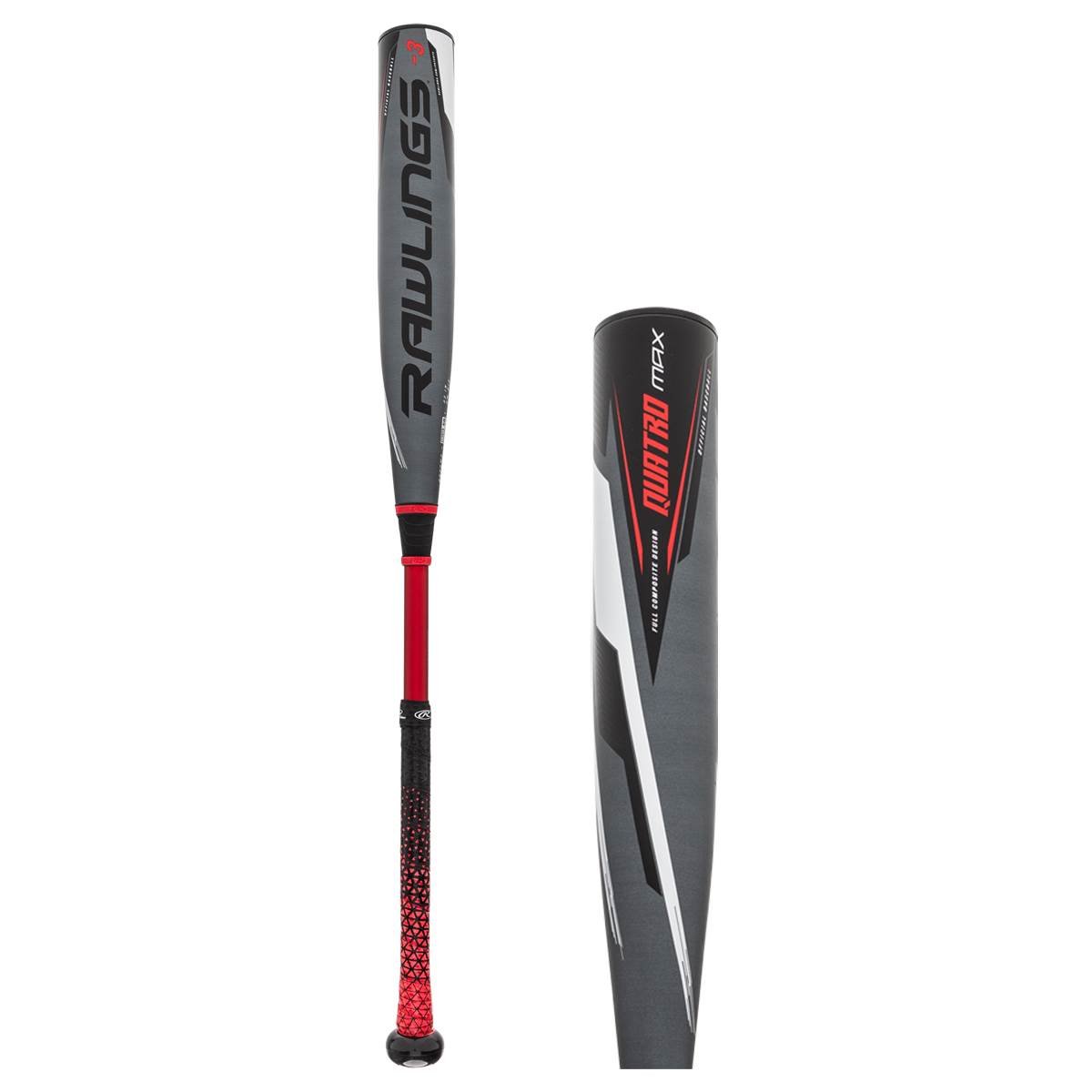 2022 Rawlings Quatro Pro MAX BBCOR Baseball Bat: BB2QM3
