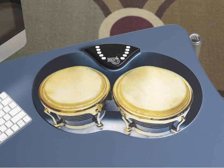 Flexible Roll-Up Bongos
