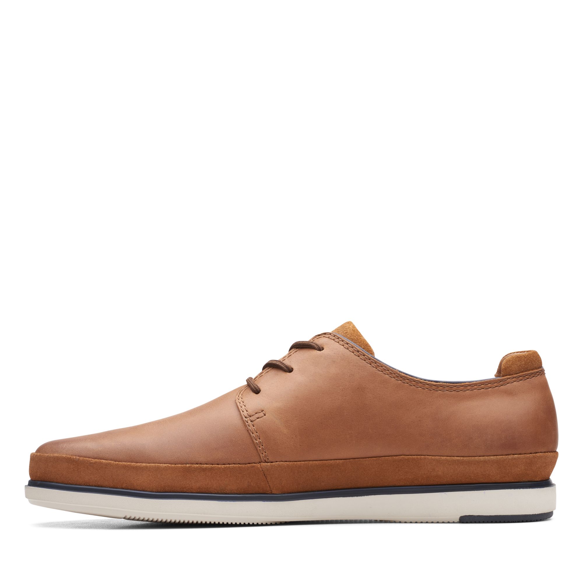 Men Atticus LT Lace Dark Tan Lea