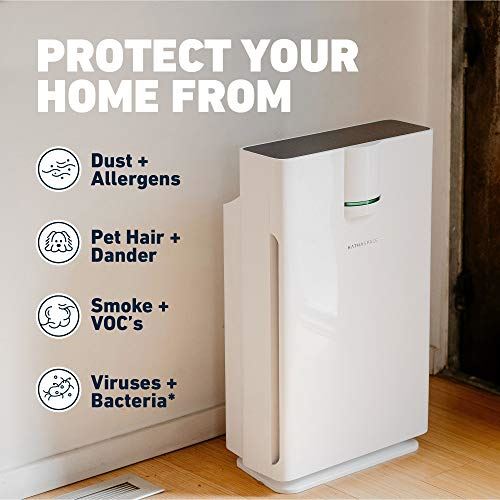 5-in-1 Home Air Purifier with 1500+ Sq Ft Coverage, HSP002 and 13H True HEPA