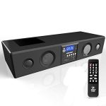 USB 3D Bluetooth Soundbar with 3.5mm AUX Input & Remote Control For TV