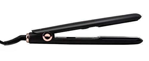 Hair Straightener and Curling Iron with Titanium & Ceramic Plates, Dual
