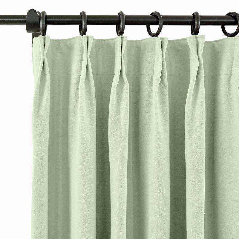 CUSTOM Capri Sky Mint Blackout Curtains with Liner