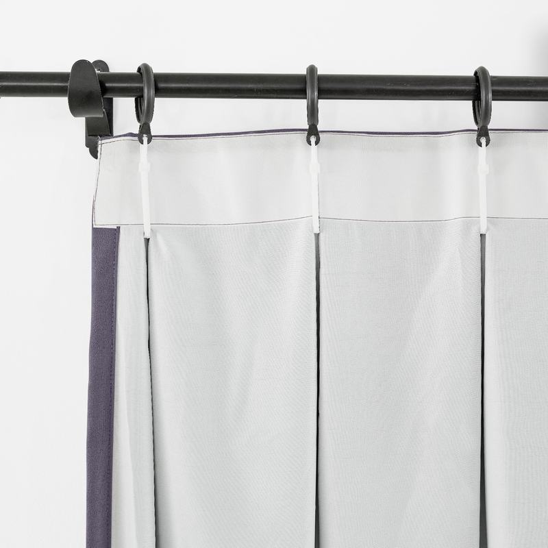 CUSTOM Capri Violet Blackout Curtains with Liner