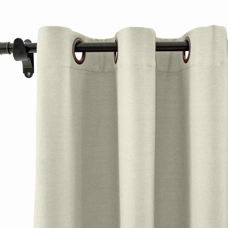 CUSTOM Capri Fog Blackout Curtains with Liner