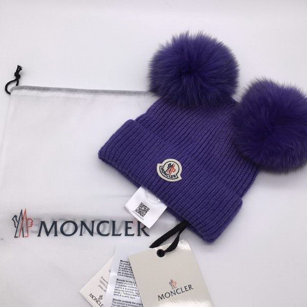 官网同步20秋季最新款-Moncler新款针织帽，独家定制超大毛球，特别火爆，采用精选毛线，手感超柔软，弹性极佳
