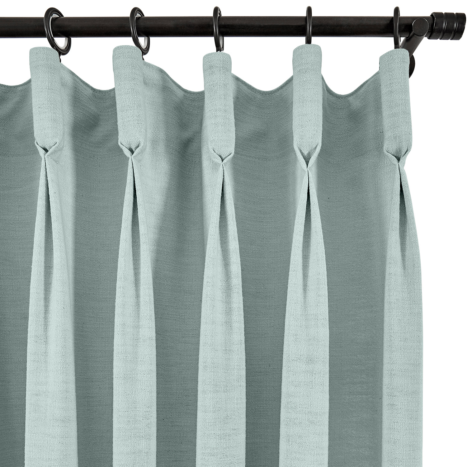 ISABELLA Cotton Linen Curtain Drapery Custom