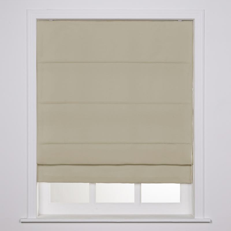 YEFFA Polyester Room Darkening Roman Shade