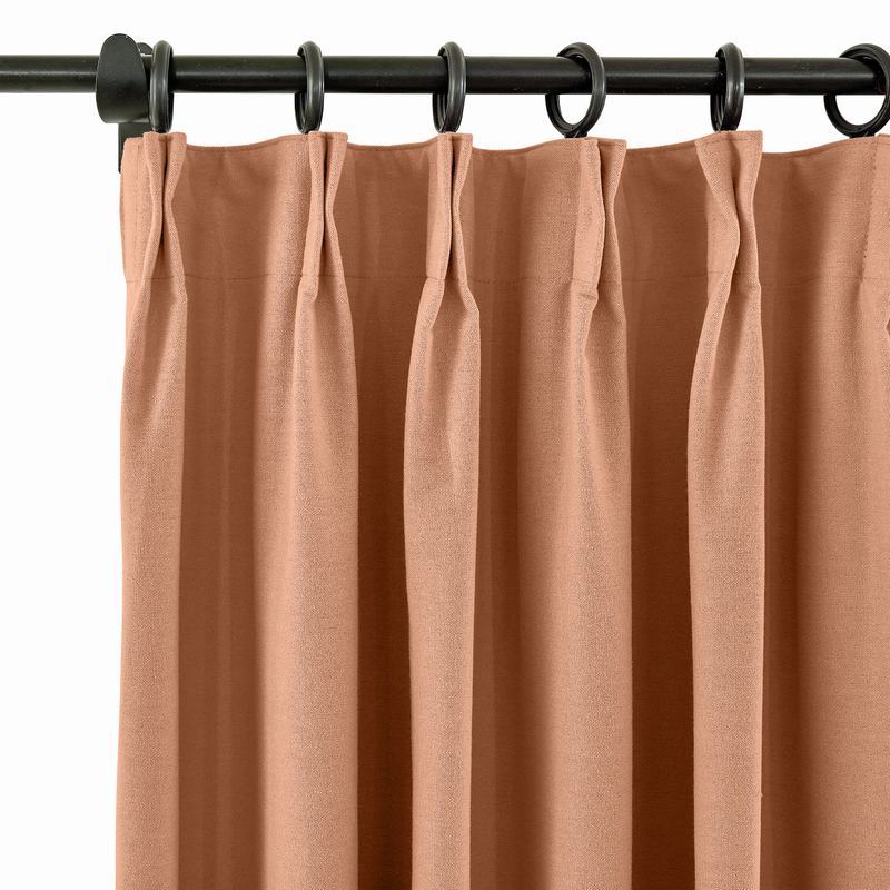 CUSTOM Capri Rust Blackout Curtains with Liner