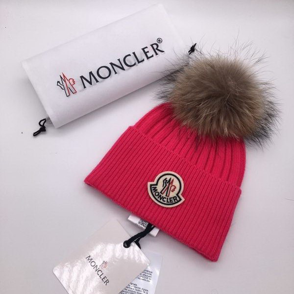 官网同步20秋季最新款-Moncler新款针织帽，独家定制超大毛球，特别火爆，采用精选毛线，手感超柔软，弹性极佳