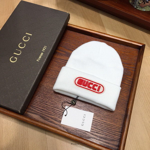官网同步20秋季最新款-Gucci新款毛线针织帽子，专柜同步，冬季必备款