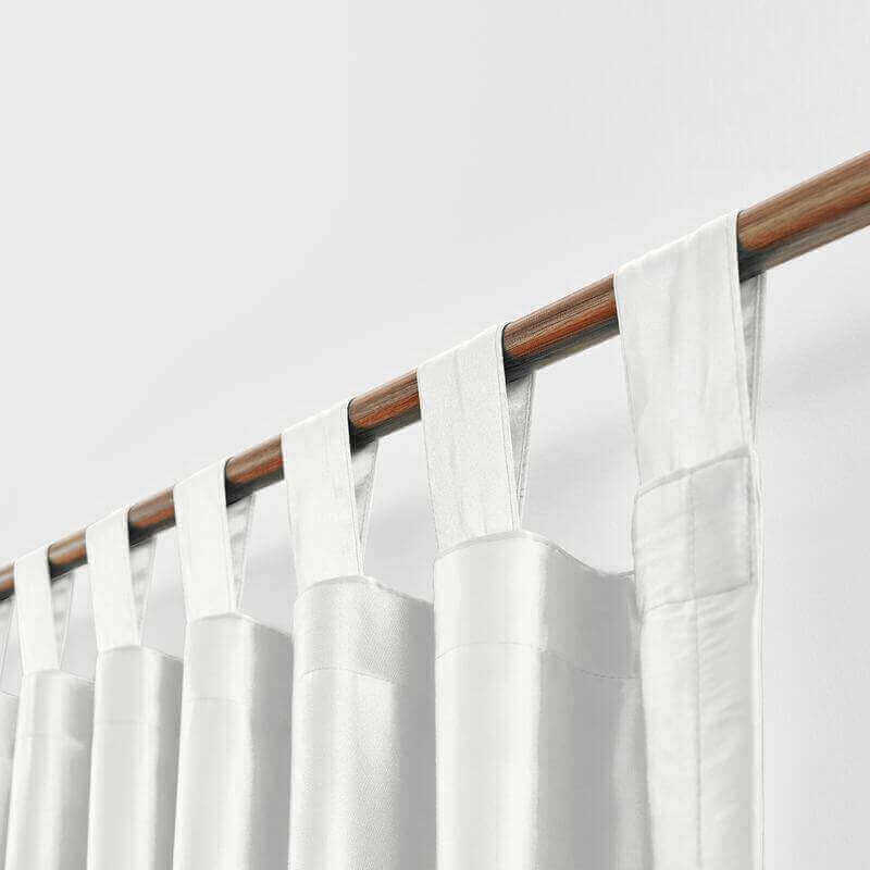 CUSTOM Lao Hang Zhou Egg White Polyester Cotton Curtain
