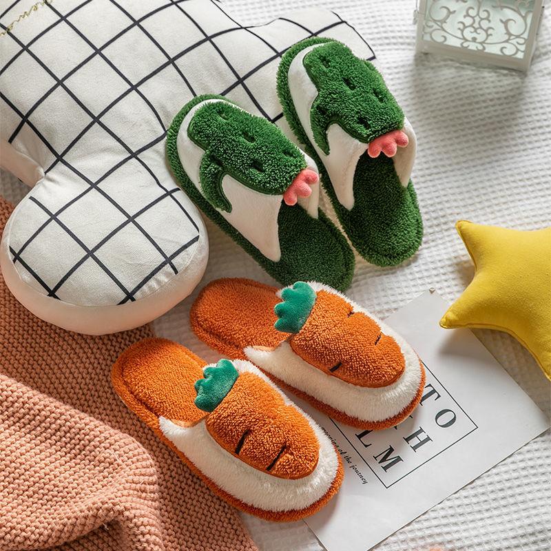 Warm Cute Plush Fruit Cotton Slippers SS0819