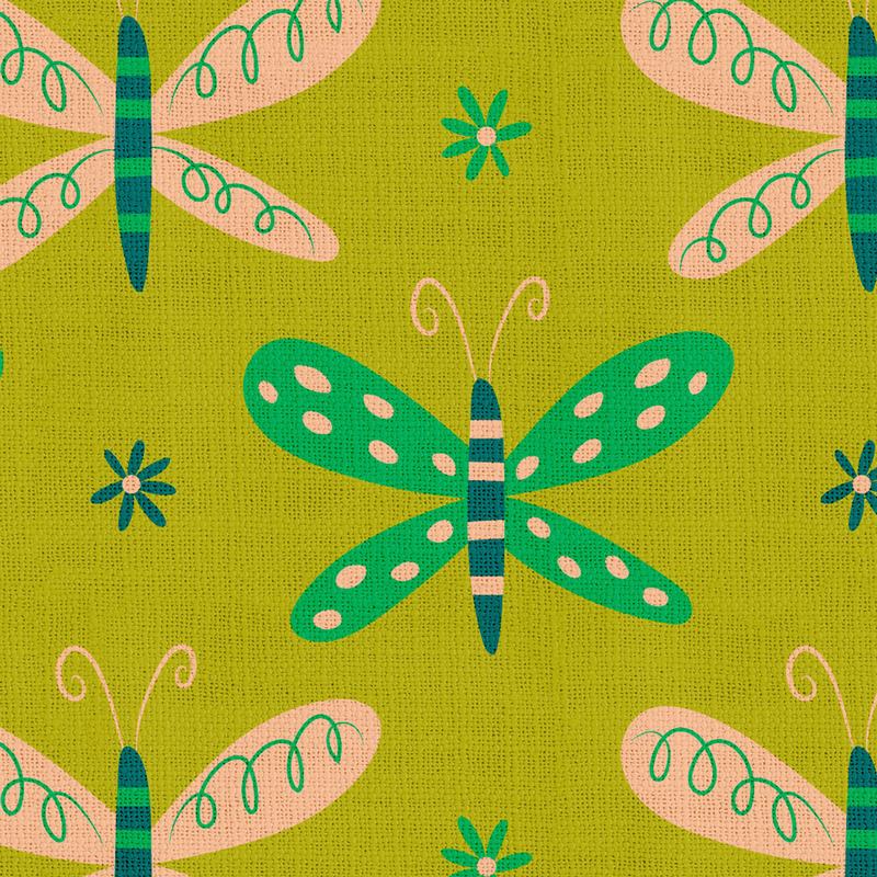 Animals Print Polyester Linen Curtain Drapery with Privacy Blackout Thermal Lining CECIL