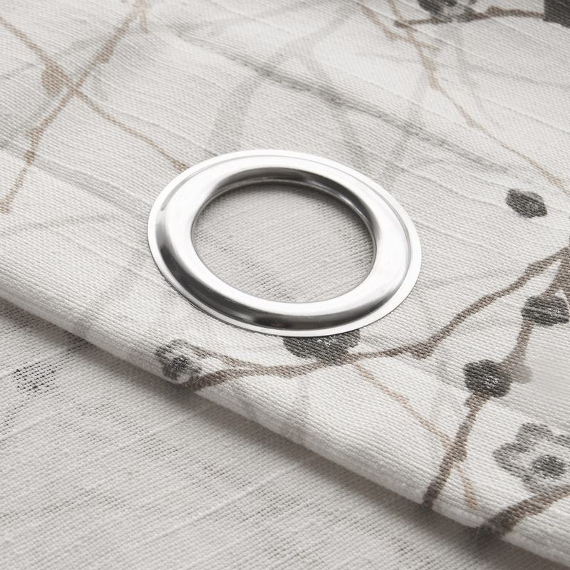 Plum Blossom Polyester Curtain Drape ASTRID