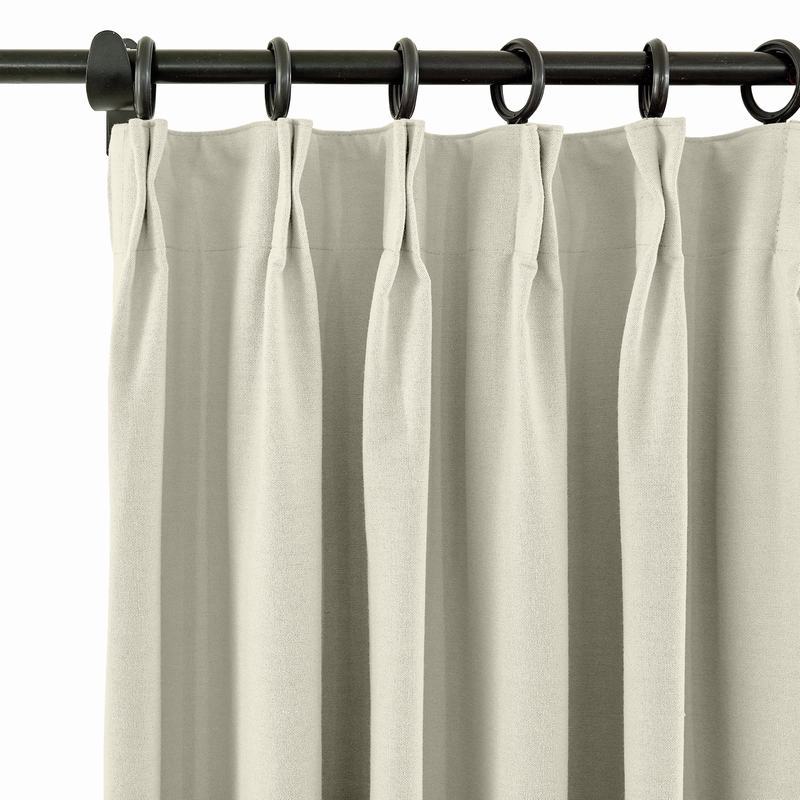 CUSTOM Capri Fog Blackout Curtains with Liner