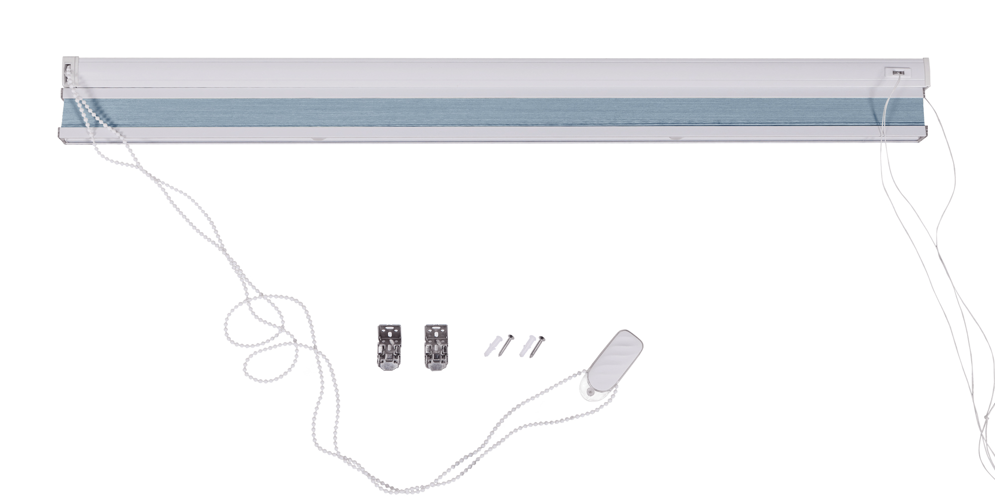 SETH Light Filtering Cellular Shade Top Down Bottom Up with White Backing Lift Loop Control