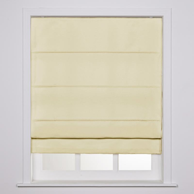 YEFFA Polyester Room Darkening Roman Shade