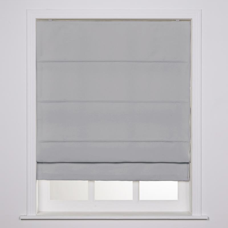 YEFFA Polyester Room Darkening Roman Shade