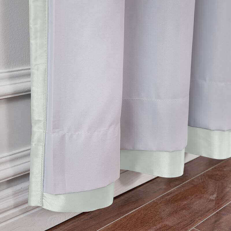 CUSTOM Lao Hang Zhou Egg White Polyester Cotton Curtain