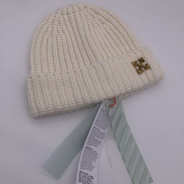 官网同步20秋季最新款-offwhite新款毛线针织帽子，专柜同步，精选毛线，手感超柔软，冬季必备款