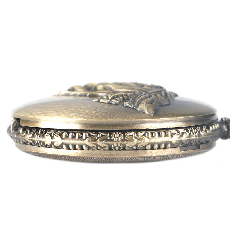 2016 Antique Game of Thrones Strak Family Crest Winter is Coming Design Pocket Watch Unique Gifts Unisex Fob Clock