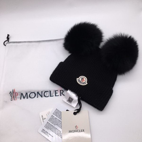 官网同步20秋季最新款-Moncler新款针织帽，独家定制超大毛球，特别火爆，采用精选毛线，手感超柔软，弹性极佳