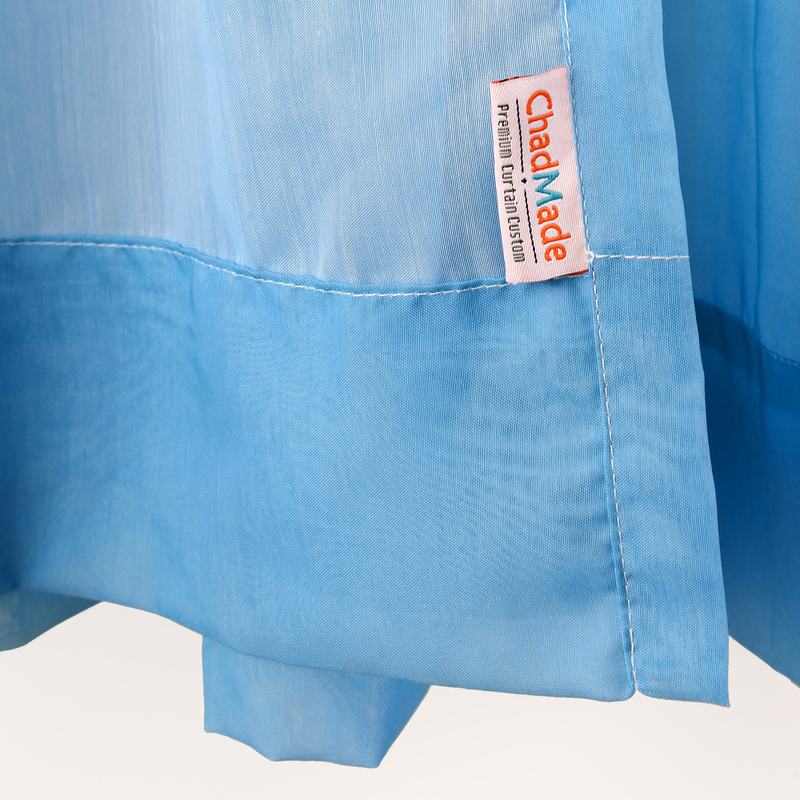 HANNA Gradient Ombre Sheer Curtain Tulle Gradual Drapery