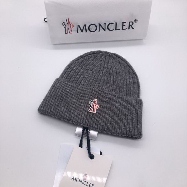官网同步20秋季最新款-Moncler新款毛线针织帽子,专柜同步,冬季必备款