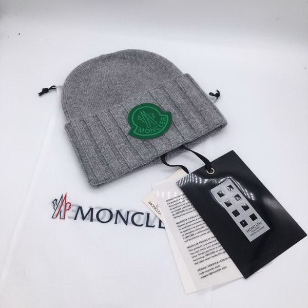 官网同步20秋季最新款-Moncler新款毛线针织帽子，专柜同步，冬季必备款