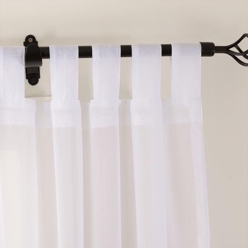 HANNA Gradient Ombre Sheer Curtain Tulle Gradual Drapery
