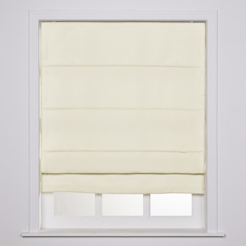 YEFFA Polyester Room Darkening Roman Shade