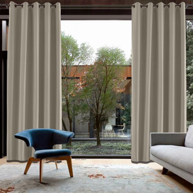 CUSTOM Capri Cashmere Blackout Curtains with Liner