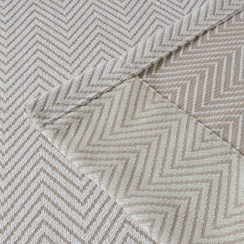 Polyester Chenille Jacquard Curtain Wave Soft Handfeel Drape ZINGE