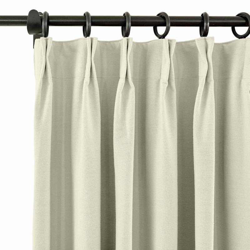 CUSTOM Capri Beige Blackout Curtains with Liner