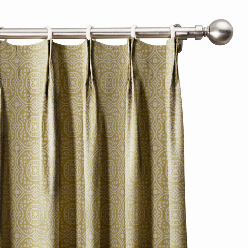 Geo Print Drape Room Darkening Curtain Lourve