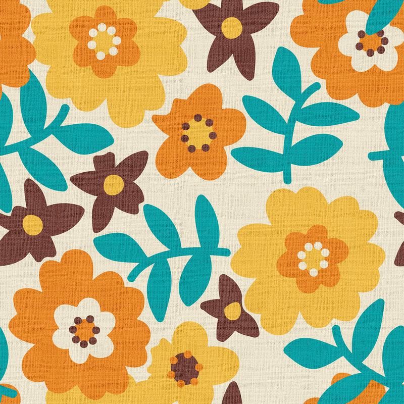 Floral Print Polyester Linen Curtain Drapery with Privacy Blackout Thermal Lining BECKY