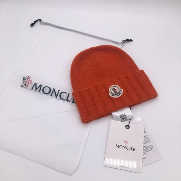 官网同步20秋季最新款-Moncler新款毛线针织帽子，专柜同步，冬季必备款