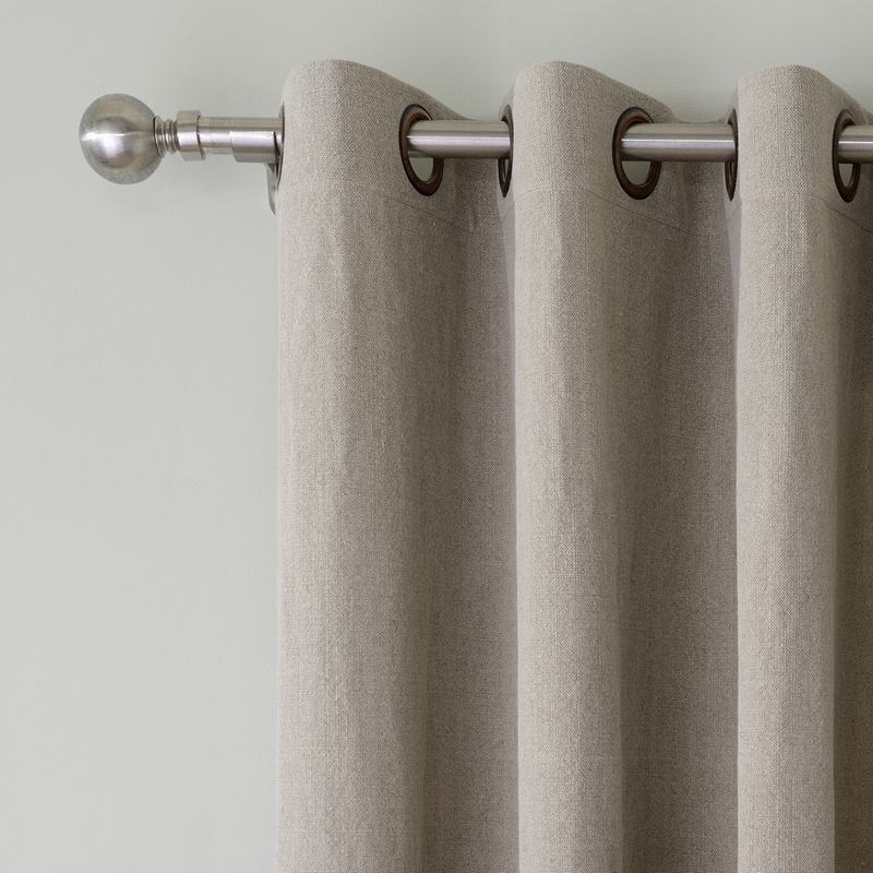 TRENCH Heavy Weight 100% Linen Curtain Drapery Custom