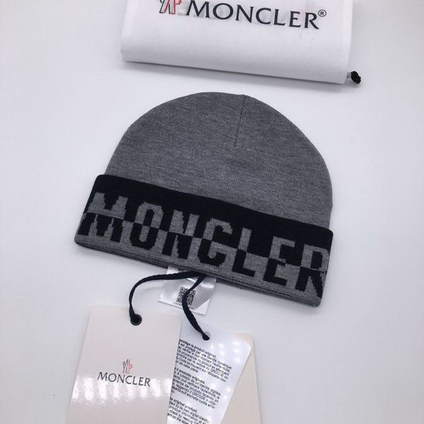 官网同步20秋季最新款-Moncler新款毛线针织帽子,专柜同步,冬季必备款