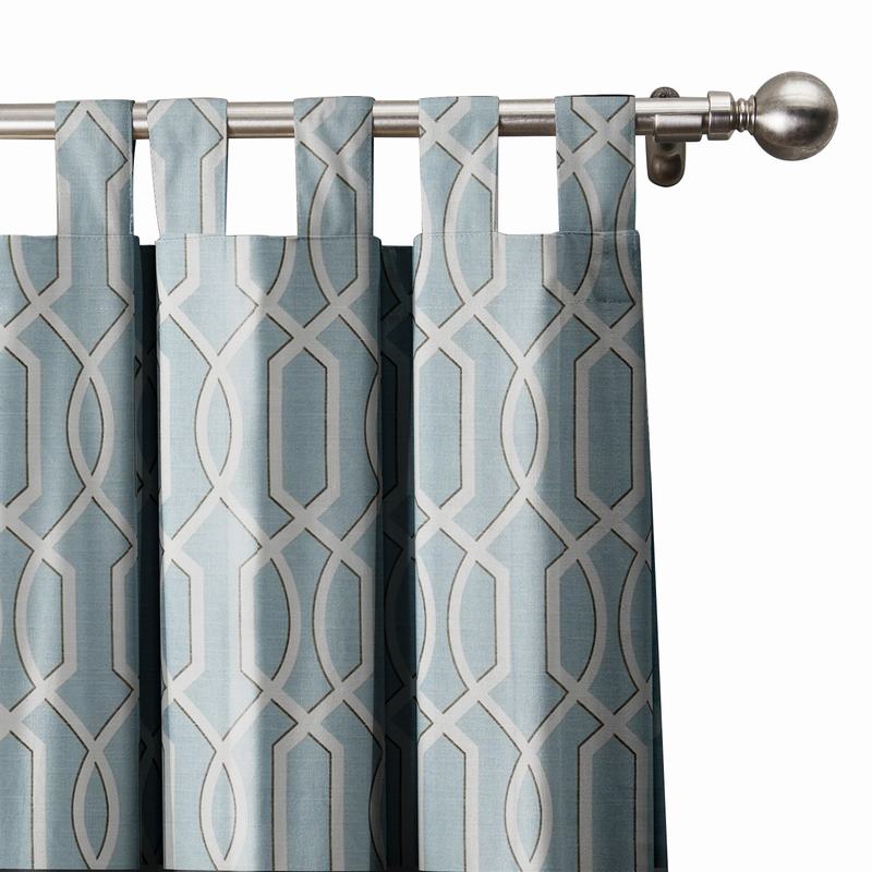 Imperial Trellis Curtain Drape Panel LUCY